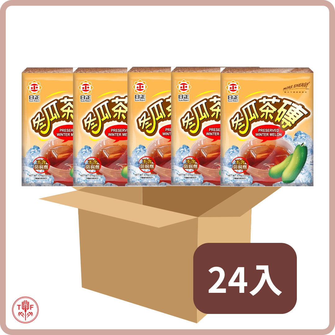 日正 冬瓜茶磚 Sun Right Preserved Winter Melon 370G