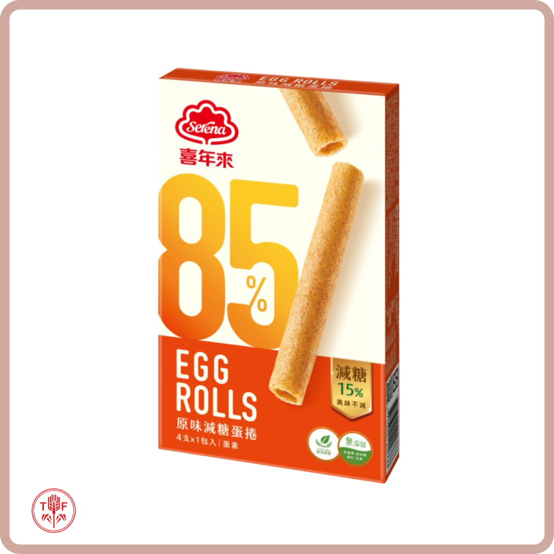 喜年來 - 黃金香烤地瓜蛋捲 Serena - Golden-Roasted Sweet Potato Egg Roll - 48GX12