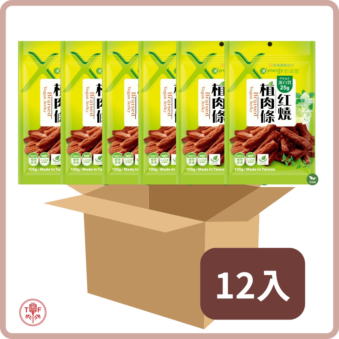 新東陽 新樂激紅燒植肉條 Braised Vegan Jerky
