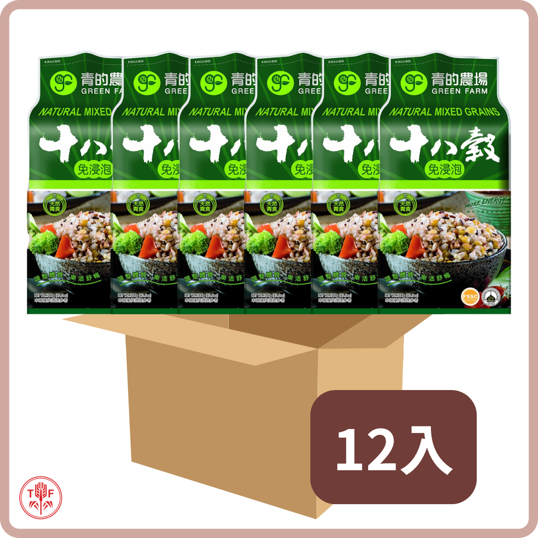 日正 青的農場 18穀(黑藜麥) 1200G Green Farm Natural Mixed Grains (Black Quinoa)