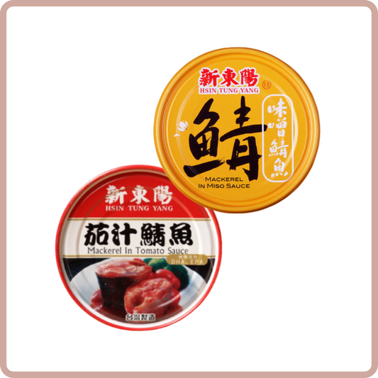 新東陽 鯖魚罐頭 Hsin Tung Yang Mackerel can