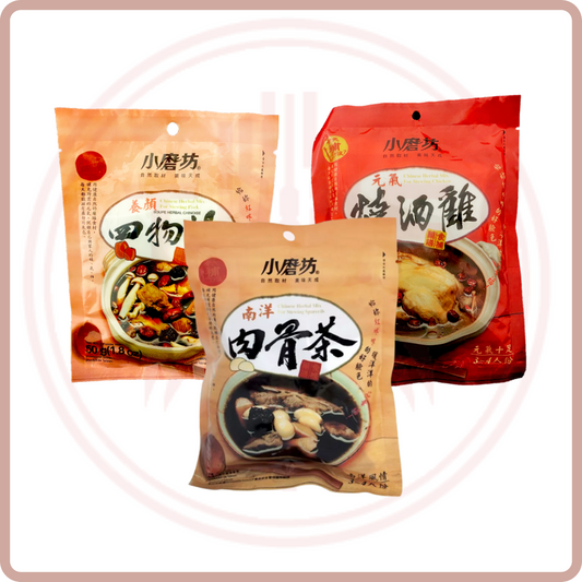 小磨坊 今天補了沒系列 養顏四物湯 | 元氣燒酒雞  Chinese Herbal Mix for Stewing Chicken or Pork