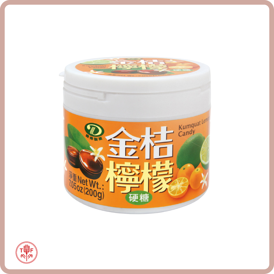綠得喉糖 羅漢果枇杷 | 金桔檸檬 Liuh Der Throat Drops 200g