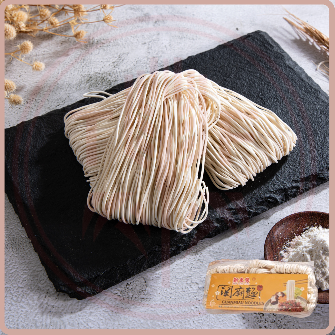 新東陽 刀削 | 關廟 麵 HTY Dried Sliced Noodles, Guan Miau Noodles
