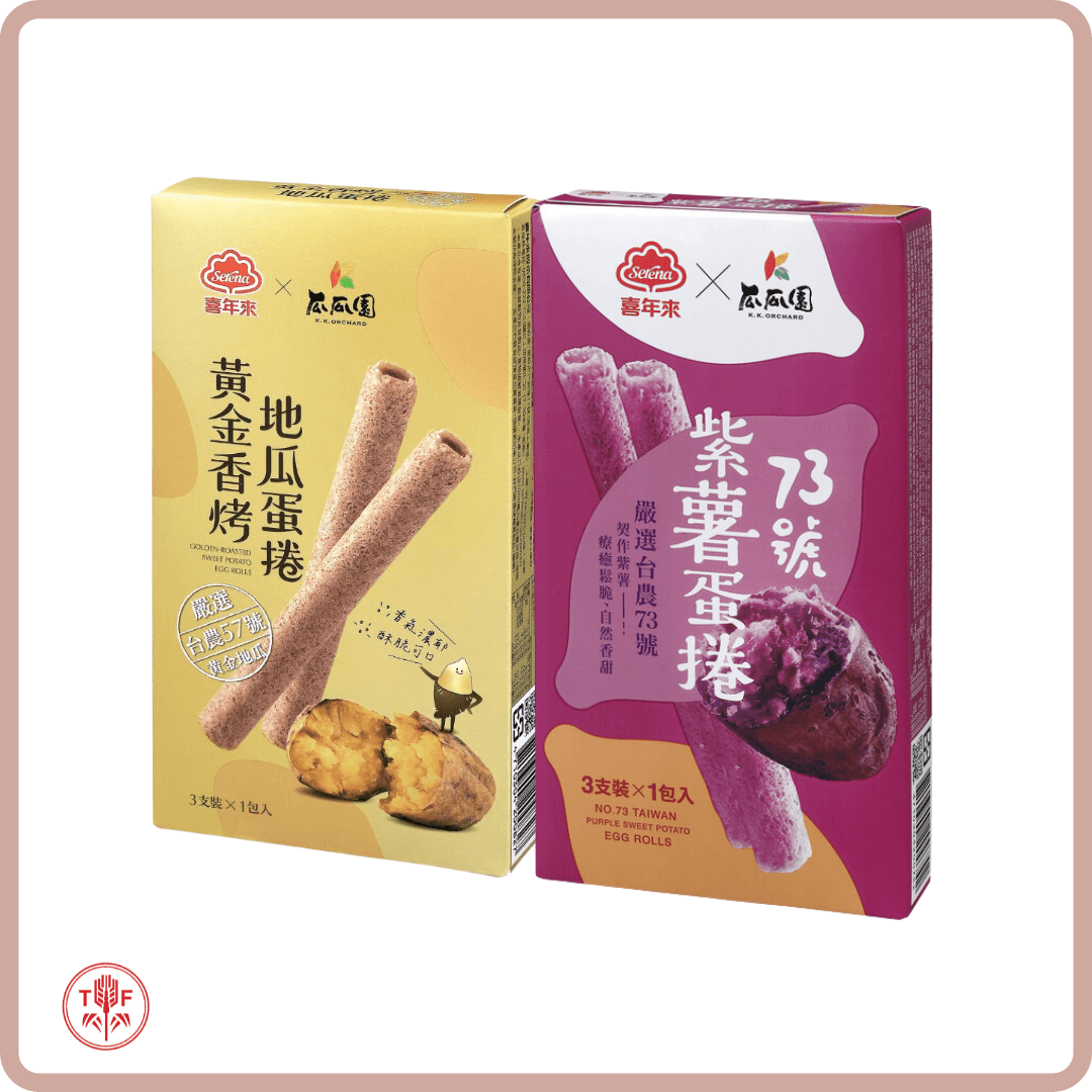 瓜瓜園  K.K.Orchard 蛋捲隨手包 Egg Roll 3 pcs/pack