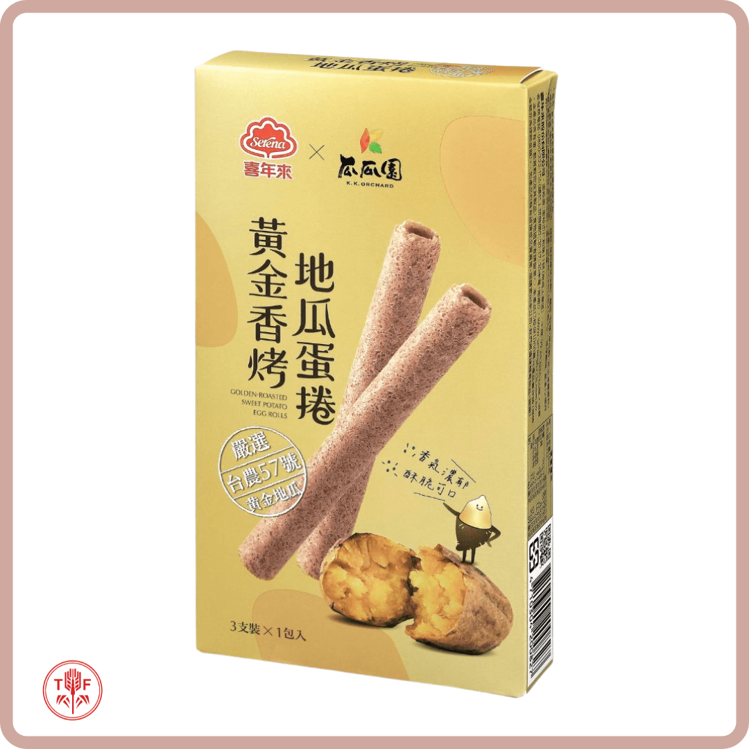 瓜瓜園  K.K.Orchard 蛋捲隨手包 Egg Roll 3 pcs/pack