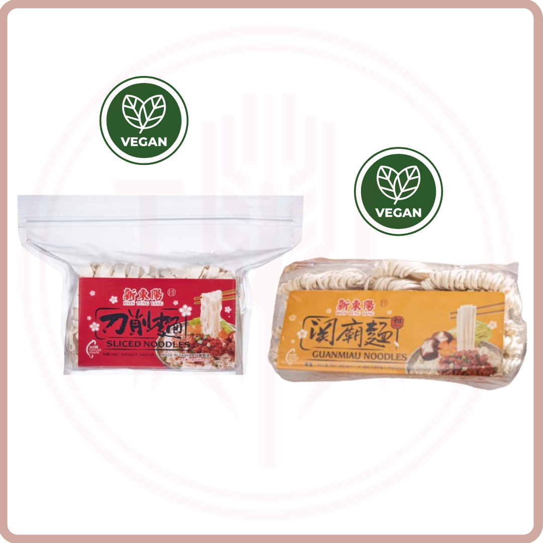 新東陽 刀削 | 關廟 麵 HTY Dried Sliced Noodles, Guan Miau Noodles