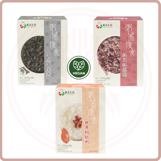 粥而復食 四季輕食甜粥 Sweet Rice Porridge 350g*2/Box (VEG. 素)