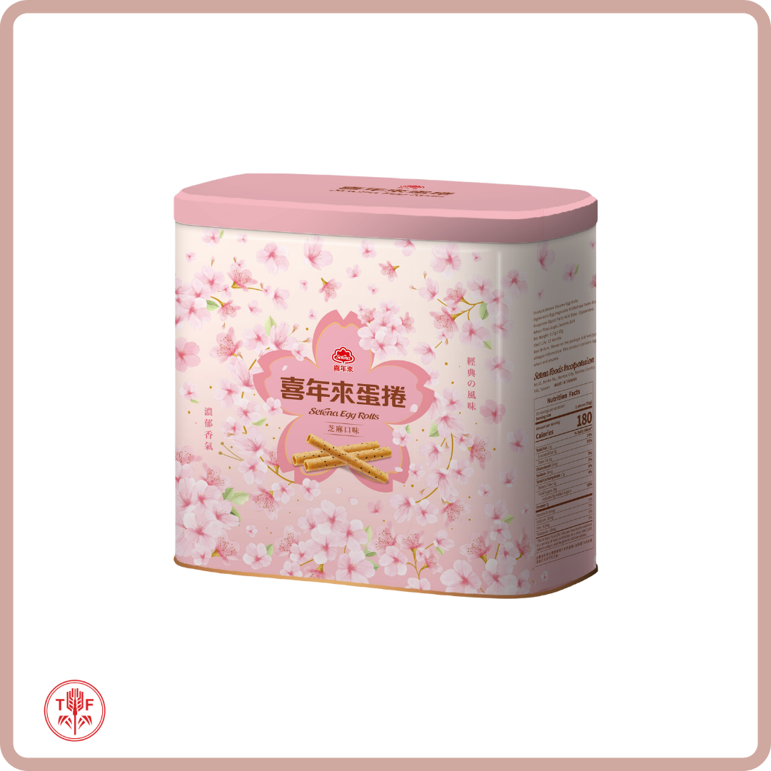原味蛋捲禮盒  | 芝麻蛋捲禮盒- Egg Roll Original Flavour Gift Box |  Egg Roll Sesame Flavour Gift Box