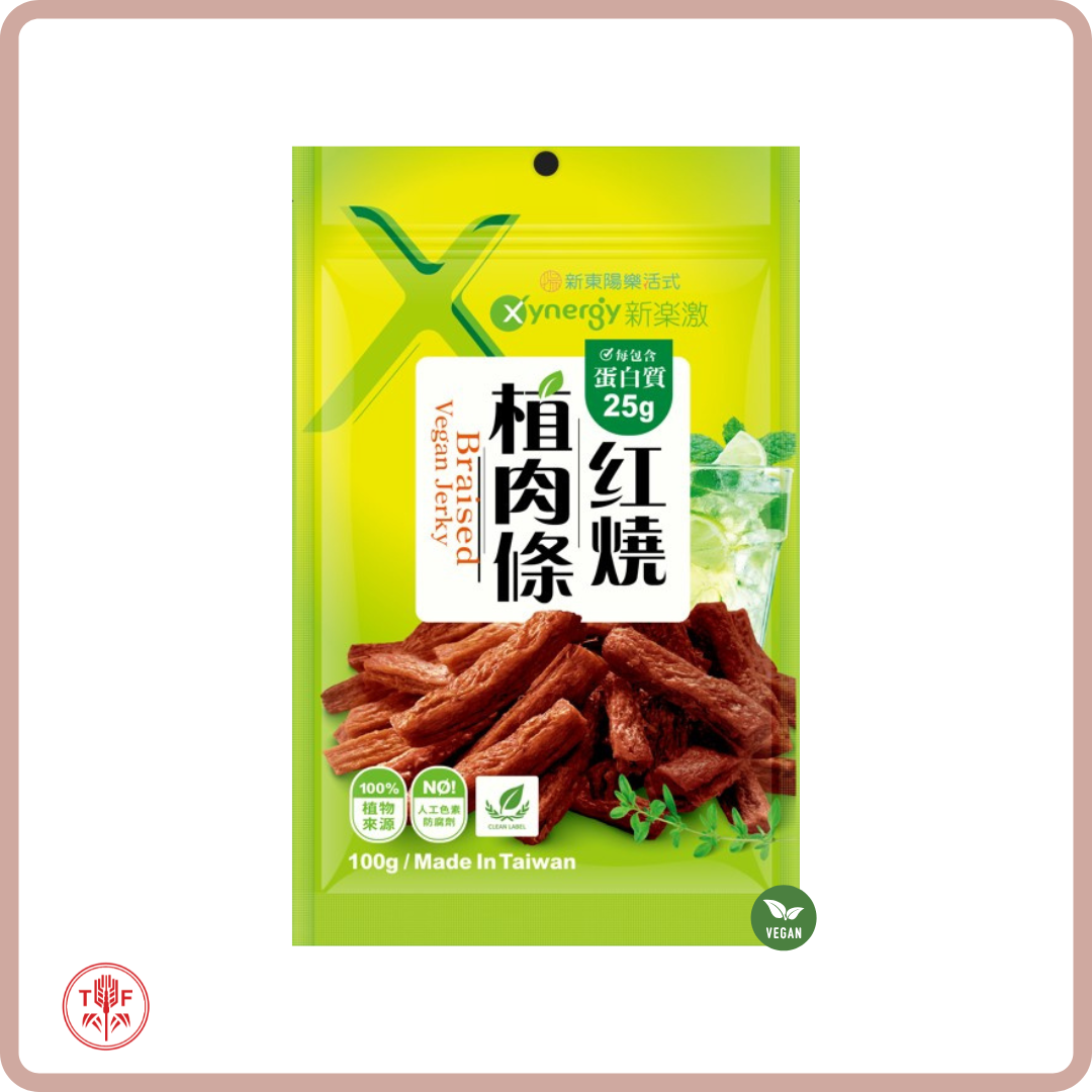 新東陽 新樂激紅燒植肉條 Braised Vegan Jerky